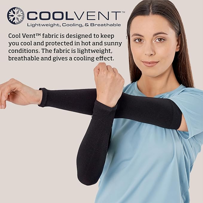 OutdoorEssentials UV Sun Sleeves for Men & Women, Cooling Arm Sleeves UPF 50+ | Golf, Tattoo Cover Up, Sun Protection