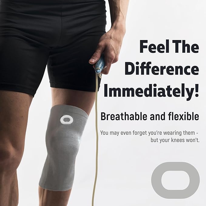 Knee Brace for Women & Men (Pair) – Knee Sleeves for Running, Workout, Weightlifting & Sports – Compression Knee Support for Knee Pain Relief, Meniscus Tear & Arthritis