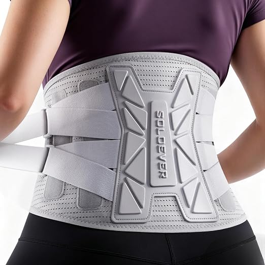 Medical-Grade Back Brace for Women Lower Back Pain Relief [Ultra Breathable & Stronger Support] Back Support Brace with Adjustable Strap System - Back Support Belt for Herniated Disc, Sciatica, Arthritis,Scoliosis | Ultra Breathable Back Support Brace ...