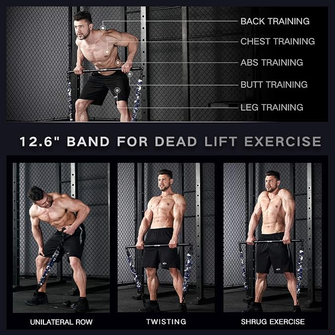 Innstar Multi-Function Resistance Bands for Working Out, Push Up Exercise Bands Resistance Bands Set for Bench Press Gym Equipment, Home Workout, Travel Portabl