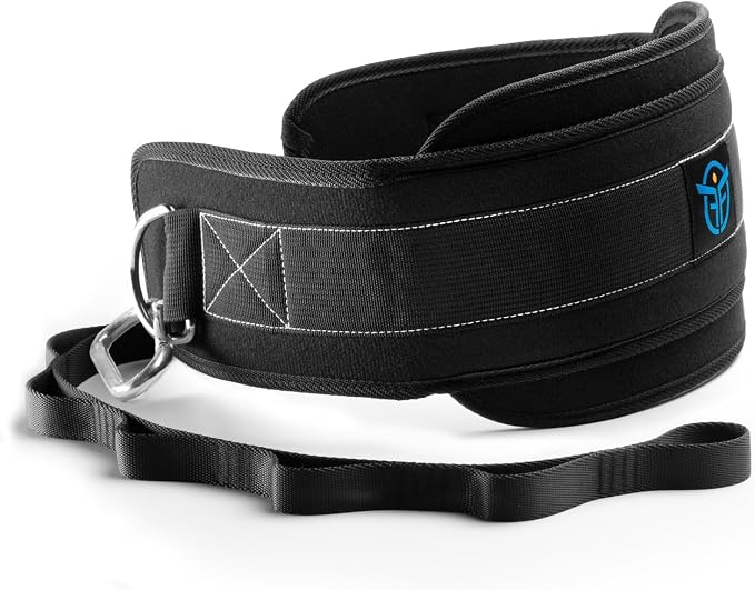 Dip Belt with Adjustable Chain or Rope for Weightlifting, Calisthenics, Crossfit, Up to 660lbs of Load - Heavy Duty Weight Belt for Pull-ups and Dips, Adapted to Every Morphology