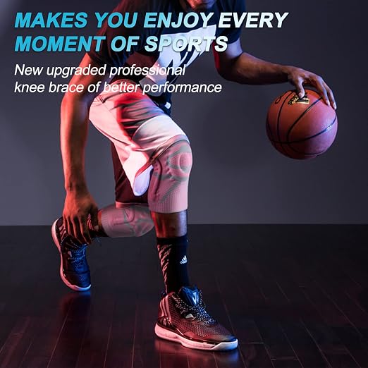 NEENCA Professional Knee Brace, Medical Knee Support for Women & Men Relief | Patented Patella Gel Pad & Side Stabilizers, Compression Sleeve for Knee Pain, Swelling, ACL, PCL, Arthritis, Sports, Workout