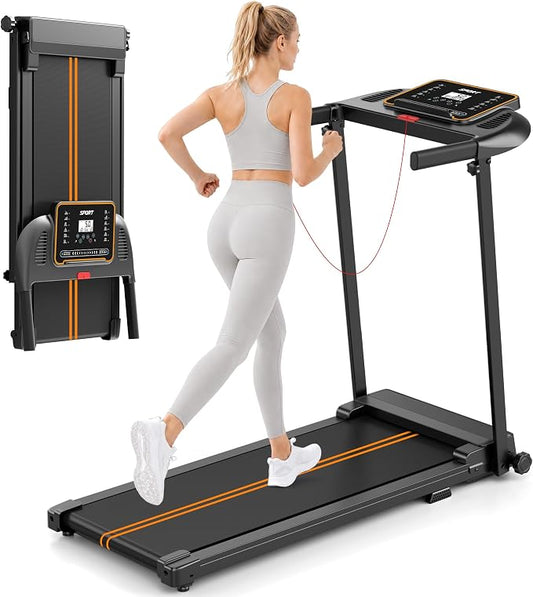 Treadmills for Home Walking Pad - Foldable Treadmill Under Desk with Handle Bar 0.6-6.2 MPH Portable Folding Pads Compact Running Machine Quiet Lightweight | Under Desk, 0.6-6.2 MPH, Portable Folding, Compact Running Machine, Quiet Lightweight