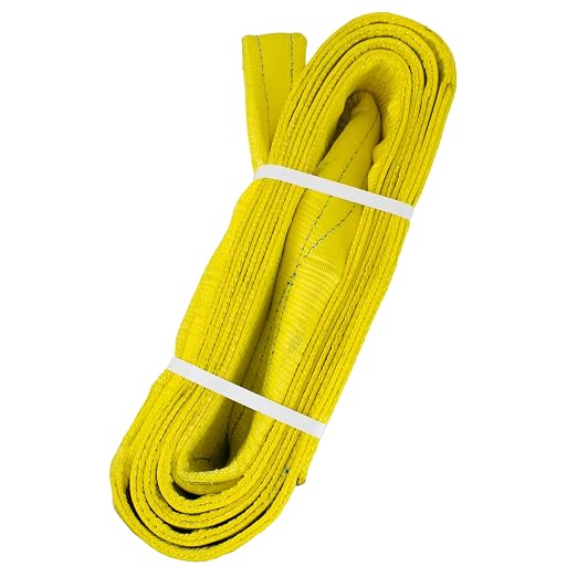 Kennedy Wire Rope & Sling Co. 6" x 16' 2-Ply Twist Eye Polyester Lifting Sling (Various Sizes in Listing) Made in The USA