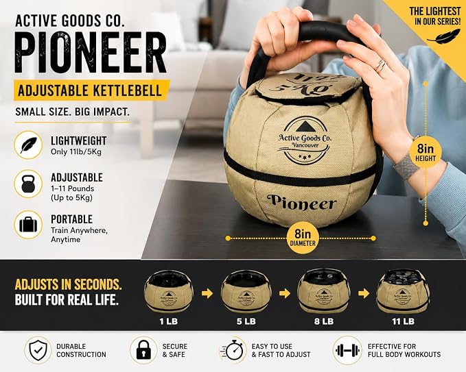 ActiveGoodsCo. Kettlebell Sandbag for fitness workout, different sizes Up to 75lb.
