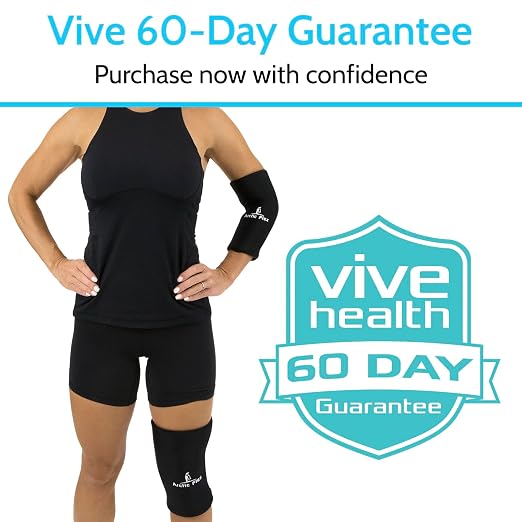 Arctic Flex Ice Sleeve for Knee, Elbow, Arm - Hot & Cold Freeze Pack Wrap for Tennis Pain Relief, Tendonitis - Gel Compression Brace for Injuries - Therapy Compress - Reusable, 360 Coverage | For Tennis Pain Relief, Tendonitis - Gel Compression Brace f...