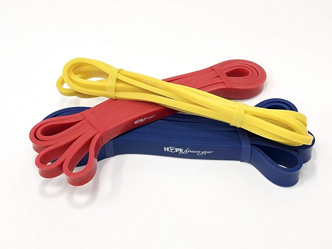 Hope Fitness Gear Large Loop Resistance Band Pull Up Assist & Power Resistance Band for Strength Training, Muscle Building, Mobility, Home Workouts & Travel