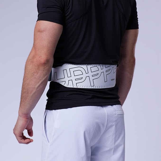 Weight Lifting Belt - Double Prong 4” to 2.5” Tapered Premium Lifting Belt for Men and Women - Ultimate Back Support For Weightlifting and Powerlifting | Premium Fitness Gear