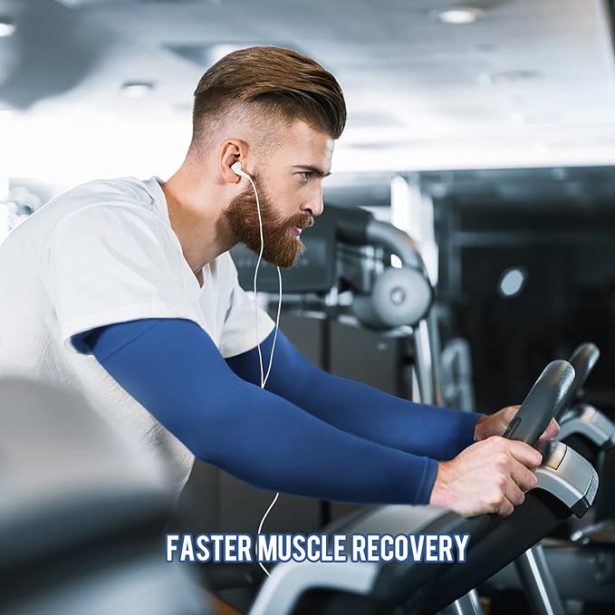 GOUNOD Arm Sleeves for Men Women,Compression Sleeves to Cover Arms for Men Working,Sun Sleeves for Men UV Protection