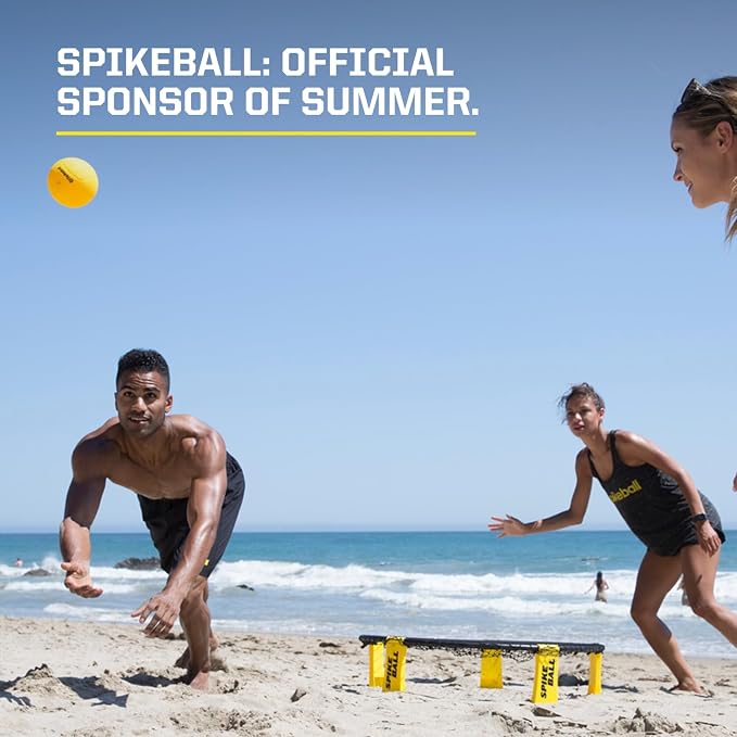Spikeball 3 Ball Original Roundnet Game Set - Includes 3 Balls, net and Bag