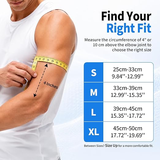 CAMBIVO 2 Pack Tennis Elbow Compression Sleeve, Lightweight Summer Brace | Anti-Slip, Breathable, Quick-Dry Tennis Elbow Brace for Gym, Golf, Basketball, Office and Daily Wear, for Men & Women