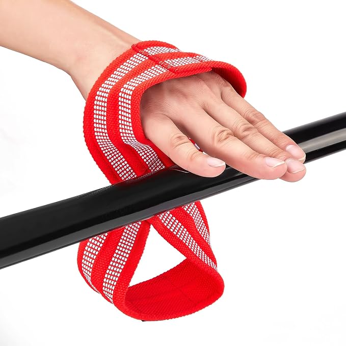 Figure 8 Lifting Straps for Deadlift,Weightlifting,Strongman,& Cross Training Strong Weightlifting Wrist Wraps