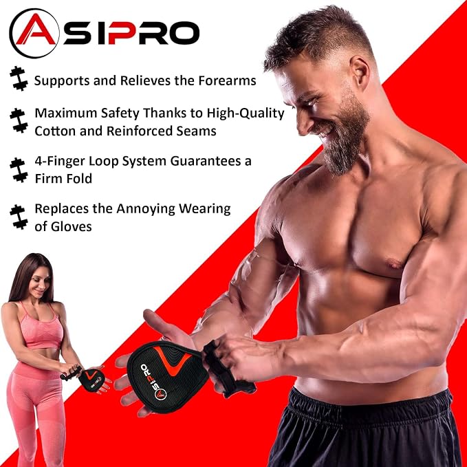 Lifting Grips for Weight Lifting Alternative to Workout Gloves Women & Men Gift Gym Hand Grips Gym Grips Men & Women No Sweaty Gym Workout Gloves Workout Grips Rubber Grips Pads