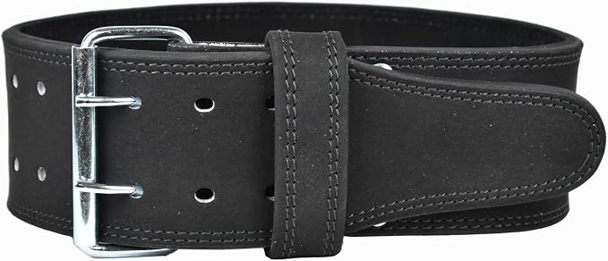 Beast Power Gear Weight Lifting Belts - Free Strap 4” Wide 10mm Thick for Weightlifting Bodybuilding Powerlifting Belt Superior Back Support Gym Belts for Men Women