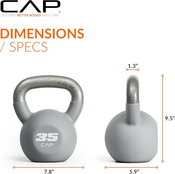 CAP Neoprene Coated Kettlebells - Multiple Sizes