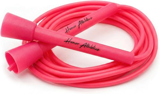 HONOR ATHLETICS Speed Rope, Skipping Rope - Best for Double Under, Boxing, MMA, Cardio Fitness Training Condition - Jump Rope