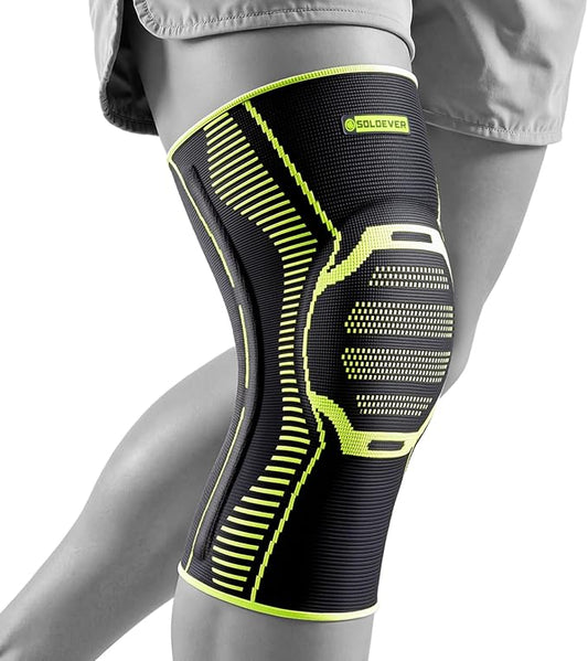 Knee Brace for Pain Relief Knee Support with Side Stabilizers | Knee Compression Sleeve with Patella Gel Pad for ACL,PCL, Meniscus Tear, Injury Recovery, Arthritis, Sports, Women & Men