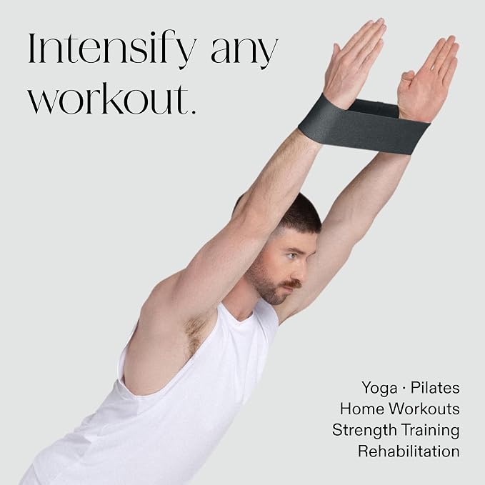 Bala Bands Resistance Bands, Non-Slip Fabric Exercise Bands | Non-Slip Ankle, Legs, Glutes & Booty Bands, Women & Men - Loop Workout Bands for Yoga, Pilates & Strength Training