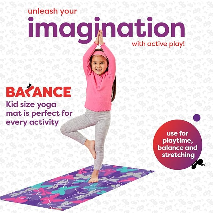 Antsy Pants Yoga Mat for Stretching and Yoga