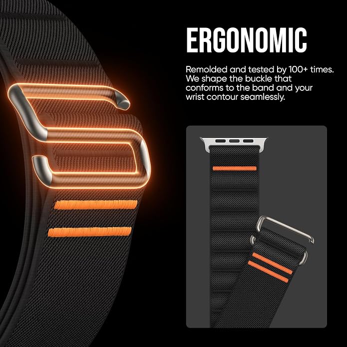 Suitisbest 2 Pack Sport Band Compatible with Apple Watch Ultra Band 49mm 46mm 45mm 44mm 42mm 41mm 40mm 38mm, Stretchy Sport Loop Strap for iWatch Series 11 10 9 8 7 6 5 4 3 2 1, SE 3 2 1, Ultra 3 2 1