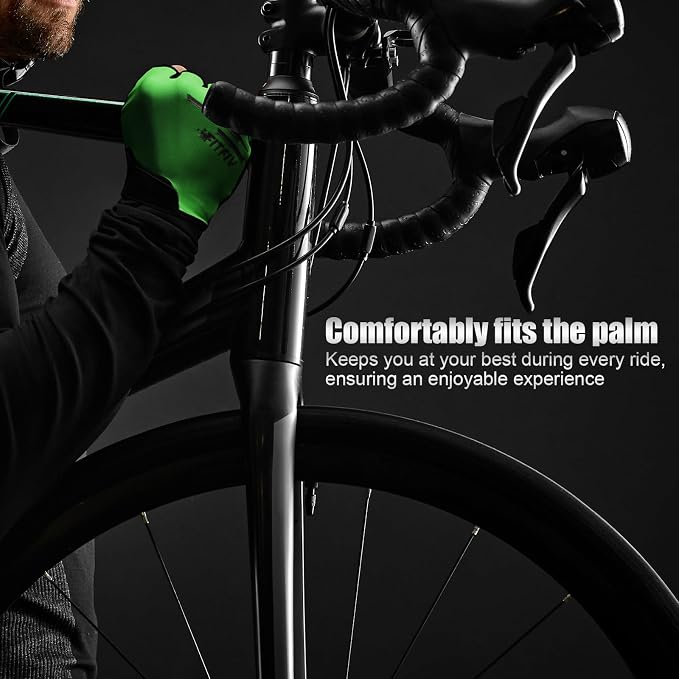 Cycling Gloves Bike Gloves for Men/Women Half Finger Biking Gloves Exercise Workout Gloves Suitable for Outdoor Sports, Gym, Weight Lifting, Rowing and Motorcycle