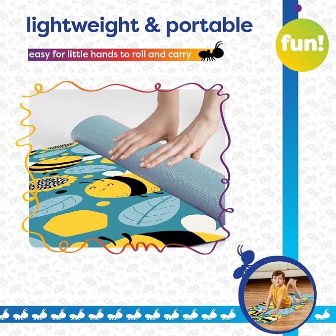 Antsy Pants Yoga Mat for Stretching and Yoga