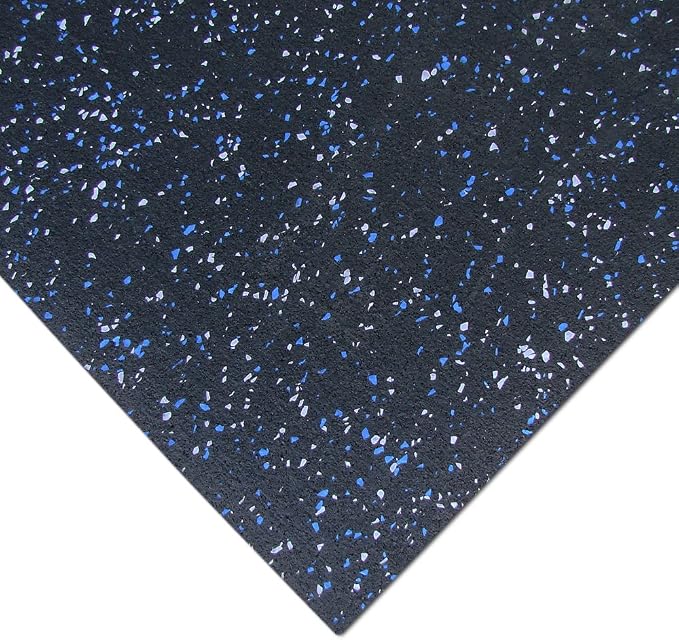 Rubber-Cal Elephant Bark Rubber Flooring - 3/16" Thick