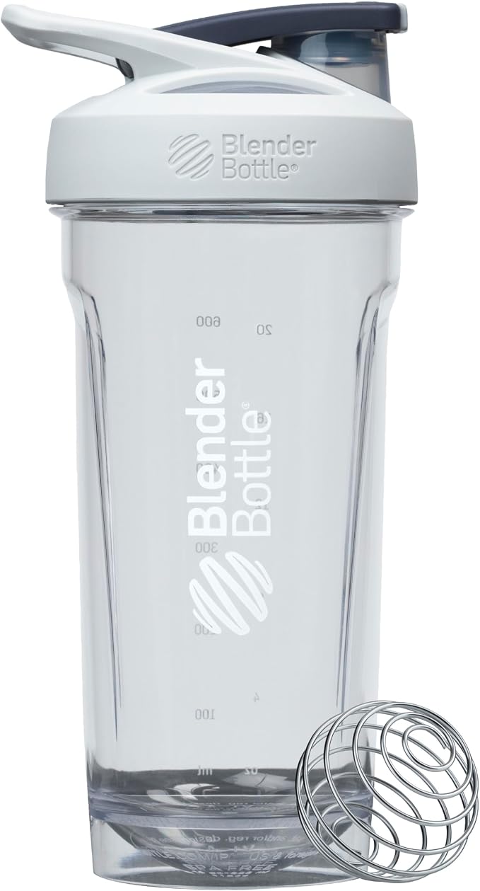 BlenderBottle Sport Flip Tritan Shaker Bottle 28 oz Grey