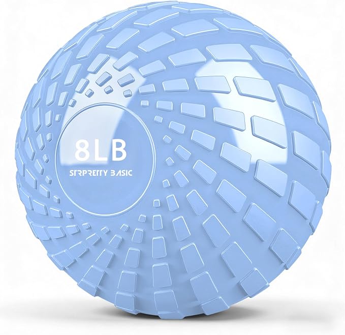 Medicine Ball 8, 10 lbs Slam Ball Weighted Balls for Exercise Strength and Crossfit Workout