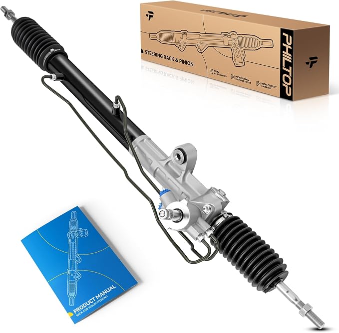 PHILTOP Power Steering Rack and Pinion for Accord, CL | 1994-1997 Accord 2.2L, 1997-1999 CL 2.2/2.3L Replace No.53601SV4A02, 53601SV4A01, 53601SY8A01, 53010SV4000, 261768