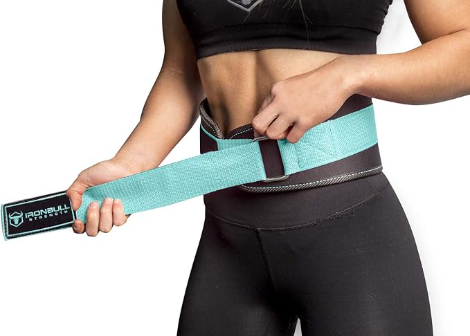 Women Weight Lifting Belt - High Performance Neoprene Back Support - Light Weight & Heavy Duty Core Support For WeightLifting and Fitness