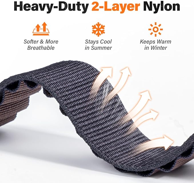 Alpine Loop Nylon Watch Band Compatible with Garmin Fenix 5X / 6X / 7X / 8 51mm, Quickfit 26mm Rugged Watch Bands for Garmin Fenix 8 Pro 51mm / 7X Pro / 6X Pro / 5X Plus, for Fenix 3, Tactix Delta