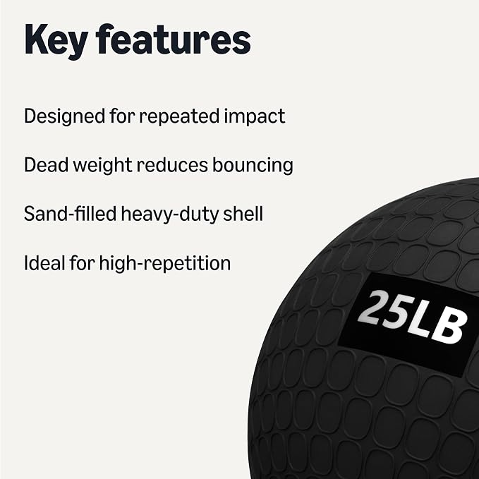 Amazon Basics Slam Medicine Balls for Exercise