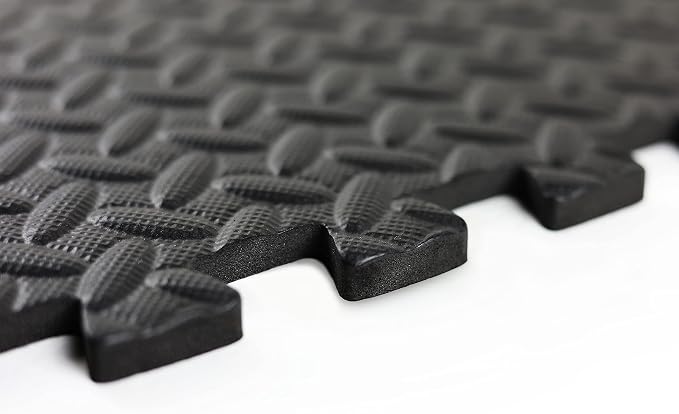 CAP Puzzle Exercise Mats | 1/2” Thick EVA Interlocking Foam Tiles for Home Gym Flooring | Multiple Options