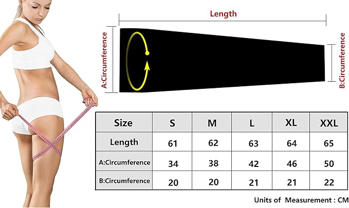 Salome Idea One Pair Compression Full Length Leg Sleeve for Men Women, Running, Basketball