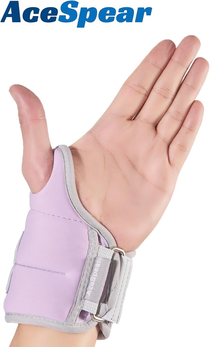 Wrist Weights with Thumb Loops Lock for Men Women 1lb*2 2lbs*2 3lbs*2 Ankle Weights Weighted Gloves for Running Strength Training Walking Exercises