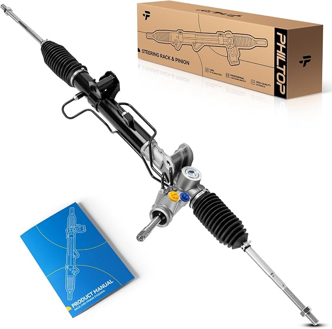 PHILTOP Power Steering Rack and Pinion Assembly for Patriot, Compass | 2007-2010 Patriot/Compass, 2011-2017 Patriot/Compass FWD Replace No.6507629AA, 223020, 68059086B, 5105213AC, 68059086AB