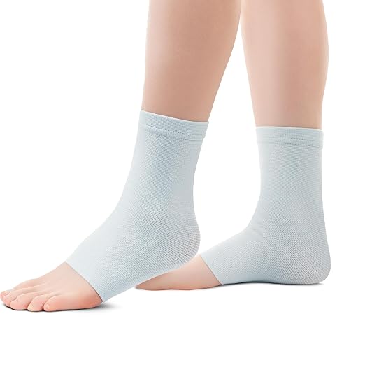 2 Pack Ankle Brace & Ankle Compression Sleeve for Women Men | Arch Support Socks, All-Day Wear, Achilles Tendonitis Brace for Plantar Fasciitis, Sprains, Foot Swelling Relief