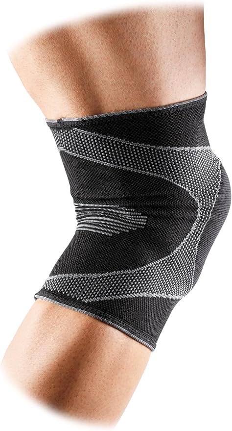 McDavid Gel Knee Brace Sleeve. Elastic Compression Sleeve for Pain, Recovery, Injury. Increases Blood Flow and Stability of the Patella. Left or Right Leg. Arthritis, Bursitis, Tendonitis etc.