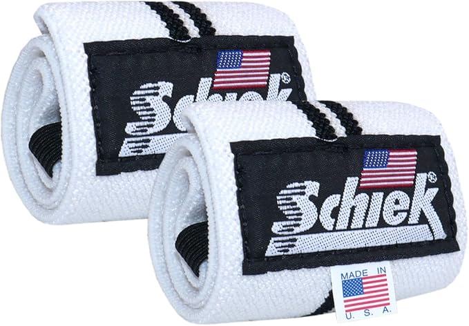 Schiek Sports Heavy Duty Model Wrist Wraps - Gym Workouts Wrist Support - Weight Lifting