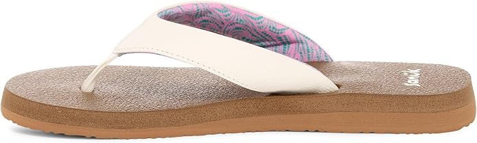 Sanuk Yoga Mat II | Flip Flops for Women | Yoga Sandals For Women | Women's Beach Sandals | Memory Foam Footbed
