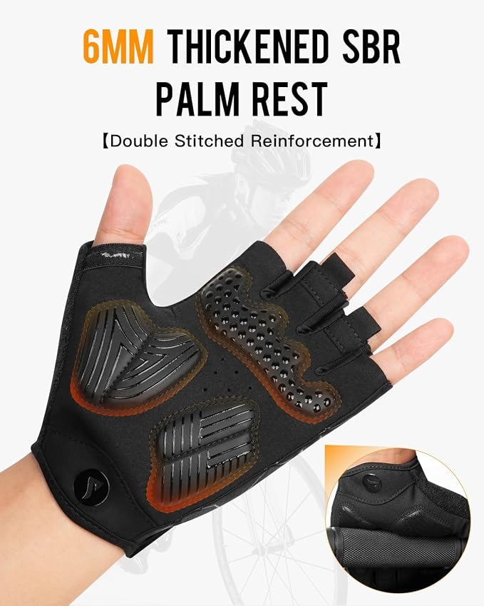 ATERCEL Cycling Gloves, Bike Gloves for Men Women, Bicycle Glove for Cycling, Workout, Gym, Training, Weight Lifting Outdoor, Mountain Bike, and Riding