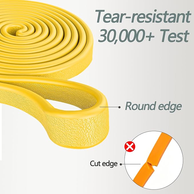 PROIRON Resistance Bands Pull Up Bands Comfortable Exercise Bands Anti-Slip Workout Bands for Pull up Dip Squat Gym Workout Physical Therapy Stretch Bands for Men & Women,Length 81.89in