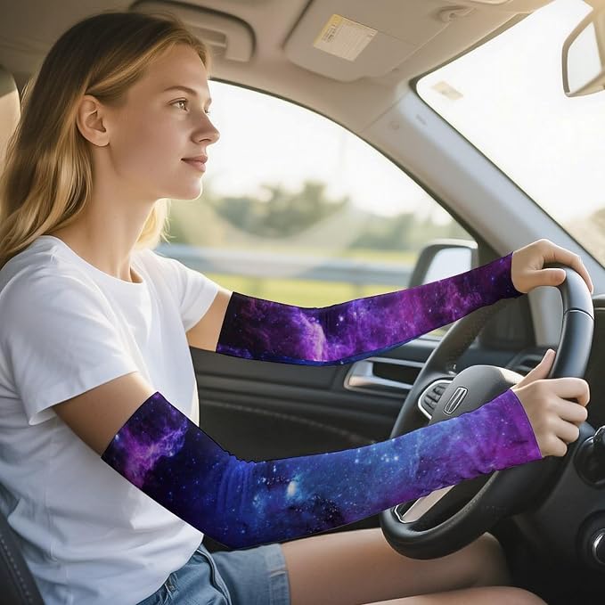 Marble Sports Compression Arm Sleeves for Men & Women - Youth Arm Sleeve Baseball Volleyball Sleeves & Basketball Sleeve