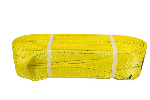 Kennedy Wire Rope & Sling Co. 4" x 24' 2-Ply Twist Eye Polyester Lifting Sling (Various Sizes in Listing) Made in The USA
