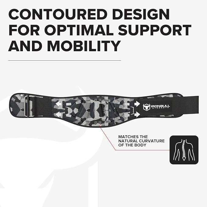 Weightlifting Belt For Men and Women - 6 Inch Auto-Lock Weight Lifting Back Support, Workout Back Support for Lifting, Fitness, Cross Training and Powerlifitng