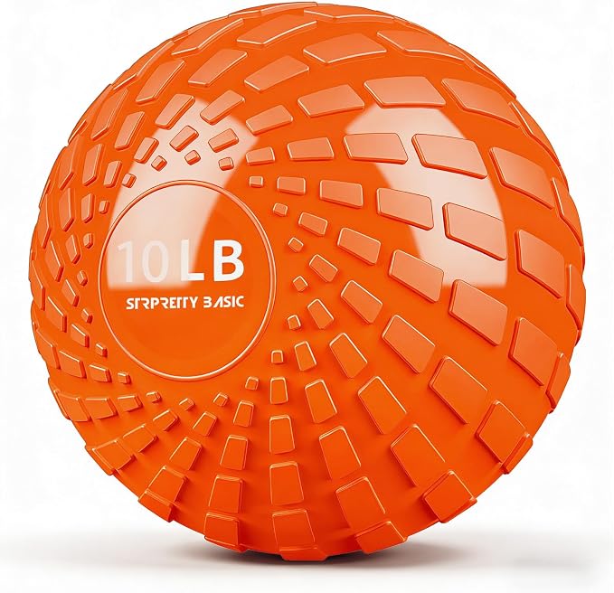 Medicine Ball 8, 10 lbs Slam Ball Weighted Balls for Exercise Strength and Crossfit Workout