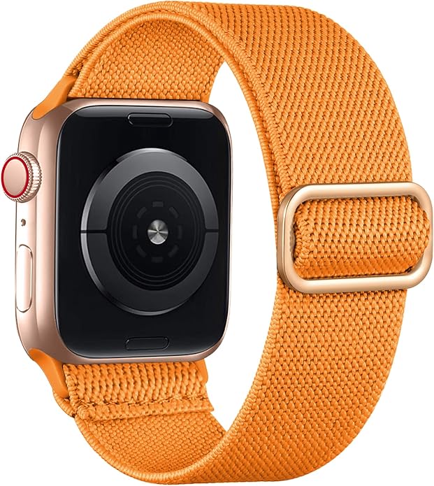 Lerobo Braided Band Compatible with Apple Watch Series 11 10 9 8 7 46mm 45mm 41mm Ultra SE 3 2 1 49mm Series 6 5 4 3 44mm 40mm 38mm 42mm Men iWatch Bands Women Stretchy Nylon Solo Loop Sport Strap