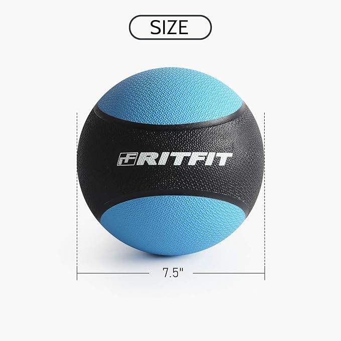 RitFit Balance Training, Coordination Fitness - Multiple Weights & Colors | Workout Exercise Ball for Core Strength, Balance Training, Coordination Fitness