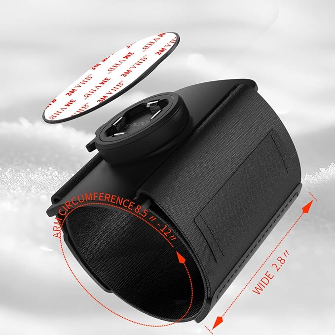 Running Armband Phone Holder for Hiking,Quick Release Attach/Detach Smartphone Mount,Sports Fitness, Detachable Workout Sports Armband,Compatible with iPhone Samsung Google【Series C-2nd Gen】